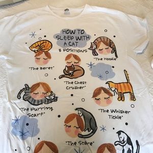 Cat print Sleep Shirt 🐱